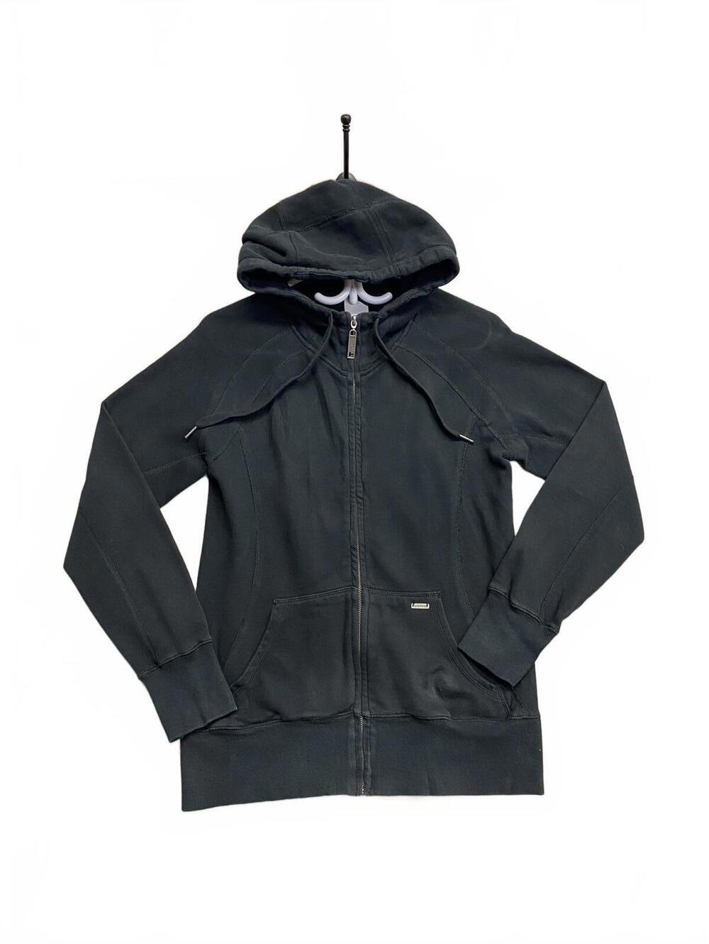 Kismet Bootlegger Black Full Zip Hoodie Sweatshirt Soft&Comfy Womens Size Medium